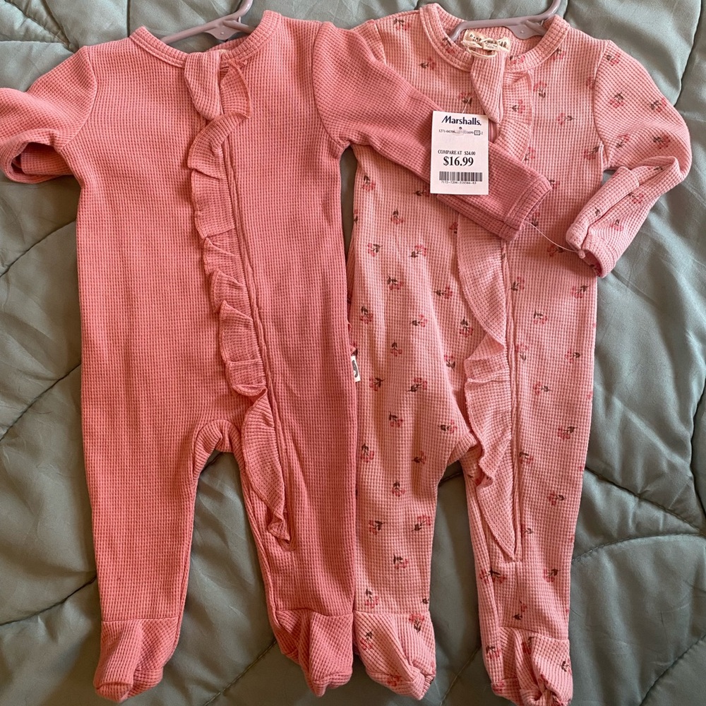 Pink Kids Pajamas Set